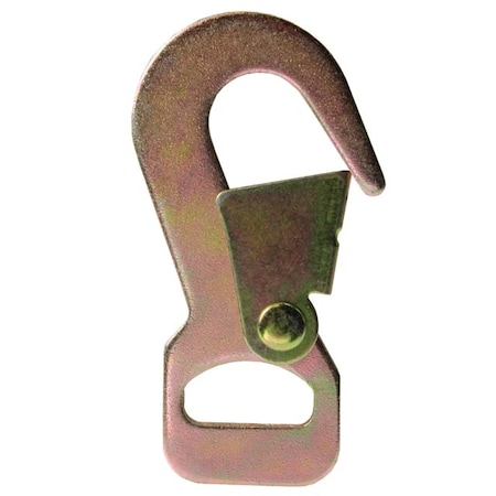 Us Cargo Control 1" Flat Snap Hook, 3300lbs, yellow zinc FSH05